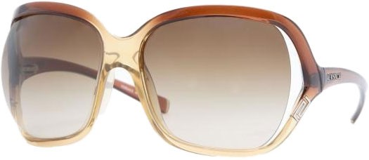 Versace VE4114 831/13 BROWN GRAD.ON BROWN TRANSP./BROWN GRADIENT sunglasses
