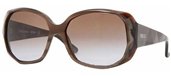 Versus VR6061 132/68 Striped Brown Frame/BrownGradient Lens sunglasses