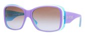 Versus VR6062 900/68 Violet/White/TurquoiseFrame/BrownGradient Violet Lens sunglasses
