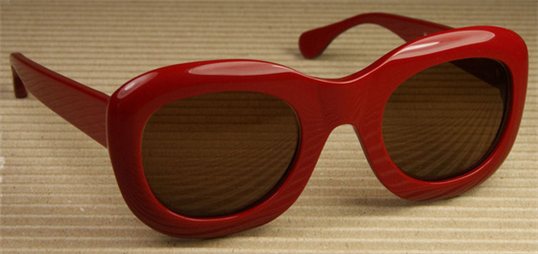 Vue DC Bea 369 Red sunglasses
