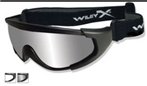 Wiley X Cqc 491 Smoke Grey   Clear/MatteBlack sunglasses