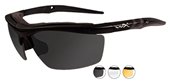 Wiley X Guard 4006 Smoke Grey   Clear   Light Rust/MatteBlack sunglasses