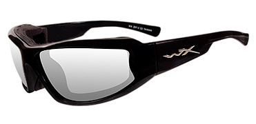 Wiley X Jake CCJAK03 Clear/GlossBlack sunglasses