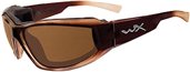 Wiley X Jake CCJAK04 Polarized Bronze/GlossBrown Fade sunglasses