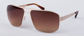 Zero G Bronx Matte Gold sunglasses