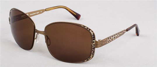Zero G Jones Beach Brown leopard sunglasses