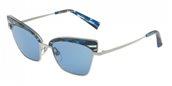 Alain Mikli A04005 - ALOUETTE 001/72 black/light blue sunglasses