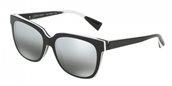 Alain Mikli A05027 F10188 black/grey mirror silver gradient sunglasses