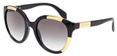 Alexander Mcqueen AM0007S 001 SMOKE GRADIENT sunglasses
