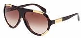 Alexander Mcqueen AM0008S 11H1H623	AVANA AVANA BROWN sunglasses