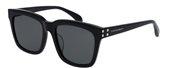 Alexander Mcqueen AM0064SK 001 Black/Grey sunglasses