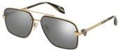 Alexander Mcqueen AM0081S 001 SILVER sunglasses