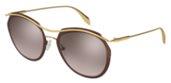 Alexander Mcqueen AM0116S 001 GREY GRADIENT sunglasses