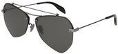 Alexander Mcqueen AM0121SA 001 GREY sunglasses