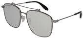 Alexander Mcqueen AM0124SK 001 SILVER sunglasses