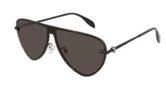 Alexander Mcqueen AM0157SA 001 Black/Grey sunglasses