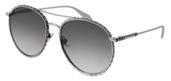 Alexander Mcqueen AM0179S 002 GREY GRADIENT sunglasses
