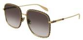 Alexander Mcqueen AM0180S 001 RED GRADIENT sunglasses