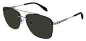 Alexander Mcqueen AM0184SK 001 GREY sunglasses