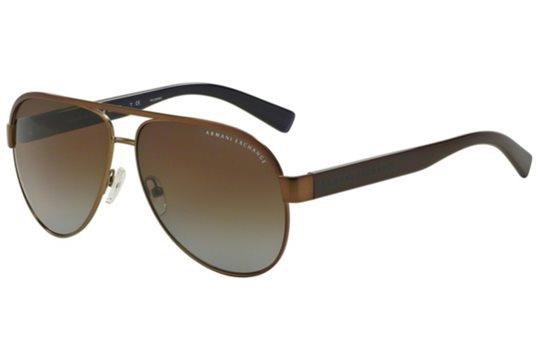 Armani Exchange AX2013 6069TS	brown/brown gradient polarized Sunglasses