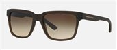 Armani Exchange AX4026S 812113 MATTE BROWN/GLOSSY BROWN Sunglasses