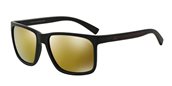Armani Exchange AX4041SF 807897 MATTE BLACK sunglasses