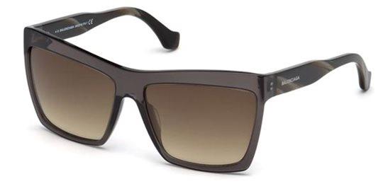 Balenciaga BA0089 05G black other brown mirror Sunglasses