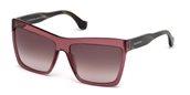 Balenciaga BA0089 69T shiny bordeaux gradient bordeaux Sunglasses