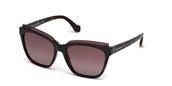 Balenciaga BA0093 52T dark havana / gradient bordeaux sunglasses