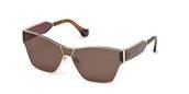 Balenciaga BA0095 33E gold other brown sunglasses