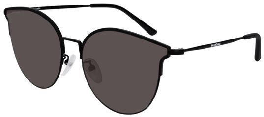 Balenciaga BB0021SK 001 GREY Sunglasses