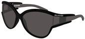 Balenciaga BB0038S 001 GREY sunglasses
