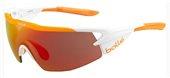 Bolle Aeromax Customize Frame Only 12273RX Matte White/Fluo Orange	 sunglasses