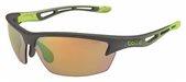 Bolle Bolt Small Customize Frame Only 12092RX Smoke/Lime	 sunglasses