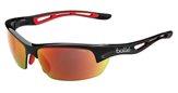 Bolle Bolt Small 11776 Matte Black/Red / TNS Fire oleo AF sunglasses