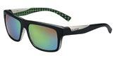 Bolle Clint 11829 Matte Black Lime / Polarized Brown Emerald oleo AR sunglasses