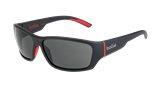 Bolle IBEX 12372 MATTE BLACK RED / HD POLARIZED TNS sunglasses