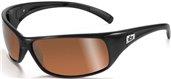Bolle Recoil 11054 Shiny Black / Polarized Inland Gold oleo AR sunglasses