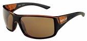 Bolle Tigersnake 12134 Shiny Black/Matte Brown / TLB Dark sunglasses