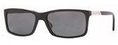Brooks Brothers BB5014 606481 Black/Grey Solid Polarized sunglasses