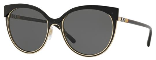 Burberry BE3096 126287 BLACK/LIGHT GOLD Sunglasses