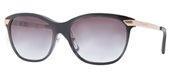 Burberry BE4169Q 30018G Shiny Black Gold Fantasy sunglasses