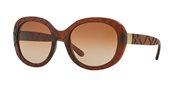 Burberry BE4218 358313	brown/brown gradient sunglasses