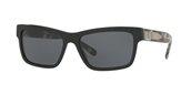 Burberry BE4225F 300187 black gray sunglasses