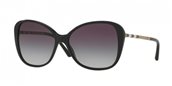 Burberry BE4235QF 30018G black gray gradient sunglasses