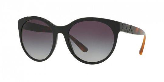 Burberry BE4236F 30018G black gray gradient Sunglasses