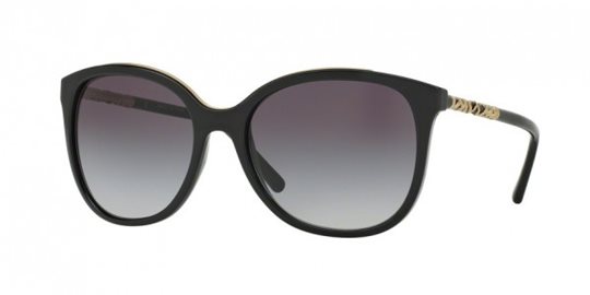 Burberry BE4237 30018G black grey gradient Sunglasses