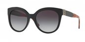 Burberry BE4243F 36378G black/grey gradient sunglasses
