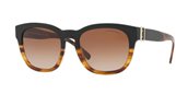 Burberry BE4258 367913 black/brown gradient sunglasses
