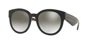 Burberry BE4260 36836I black/gradient grey mirror silver sunglasses